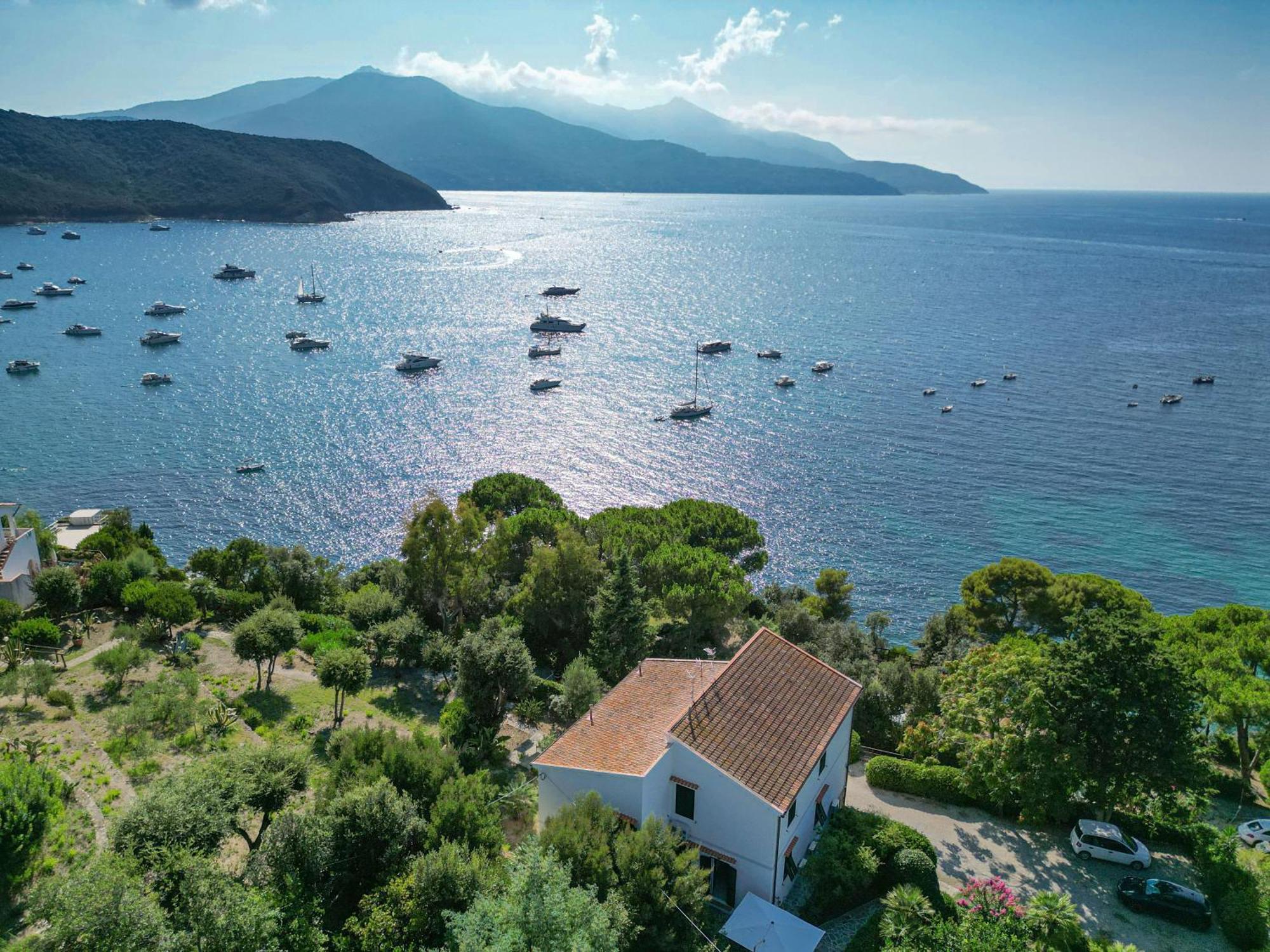포르토페라이오 La Terrazza Sul Forno - Goelba 아파트 외부 사진